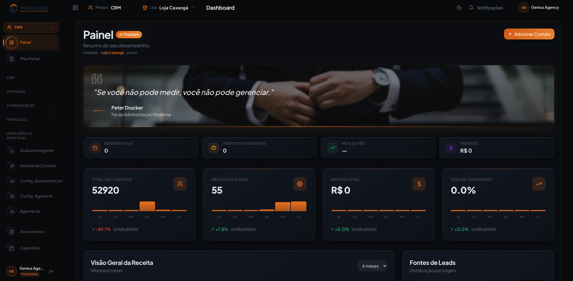 Minha Kasa — CRM imobiliário com IA